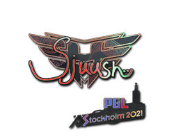 Sticker | sjuush | Stockholm 2021