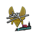 Sticker | shox | Stockholm 2021