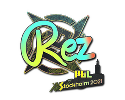 Sticker | REZ | Stockholm 2021