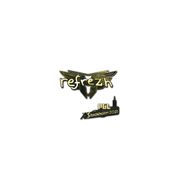 free cs2 skins Sticker | refrezh (Gold) | Stockholm 2021