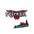 Sticker | refrezh | Stockholm 2021