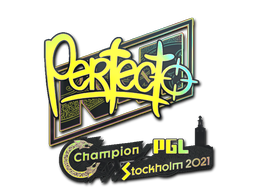 Sticker | Perfecto | Stockholm 2021