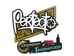 Sticker | Perfecto | Stockholm 2021