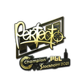 Sticker | Perfecto (Gold) | Stockholm 2021