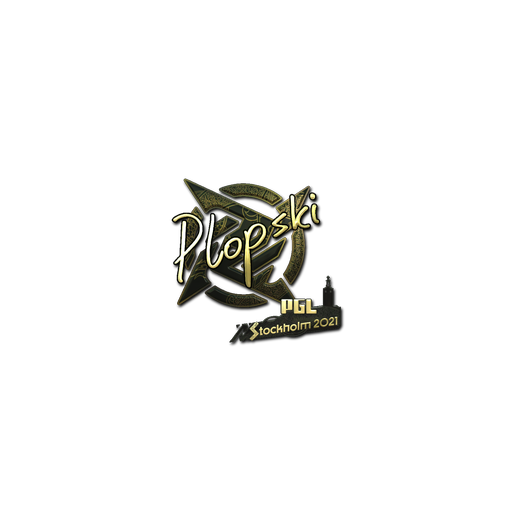 Adesivo | Plopski (Dourado) | Estocolmo 2021