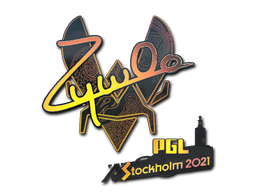 Sticker | ZywOo (Holo) | Stockholm 2021/20fx20