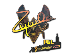 Sticker | ZywOo (Holo) | Stockholm 2021