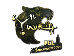 Sticker | yuurih (Gold) | Stockholm 2021