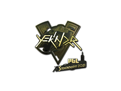 Autocolante | YEKINDAR (Gold) | Estocolmo 2021