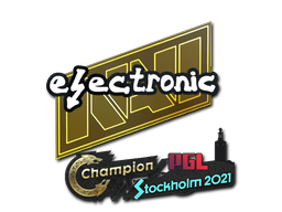 Sticker | electroNic | Stockholm 2021