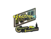 Sticker | electroNic (Holo) | Stockholm 2021