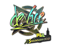 Sticker | device (Holo) | Stockholm 2021