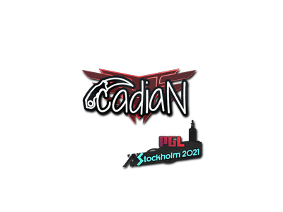 Pegatina | cadiaN | Estocolmo 2021