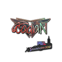 Sticker | cadiaN (Holo) | Stockholm 2021