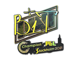 Sticker | b1t | Stockholm 2021