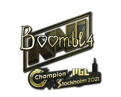 Sticker | Boombl4 | Stockholm 2021