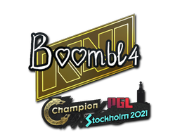 Sticker | Boombl4 | Stockholm 2021