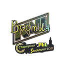 Sticker | Boombl4 (Holo) | Stockholm 2021