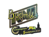 Sticker | Boombl4 (Holo) | Stockholm 2021