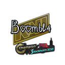 Sticker | Boombl4 | Stockholm 2021