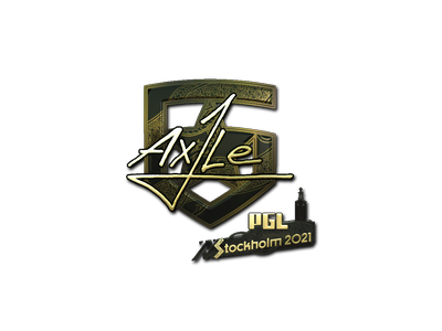 Autocolante | Ax1Le (Gold) | Estocolmo 2021