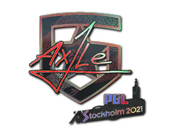 Sticker | Ax1Le | Stockholm 2021