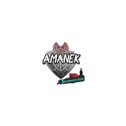 free cs2 skins Sticker | AMANEK | Stockholm 2021