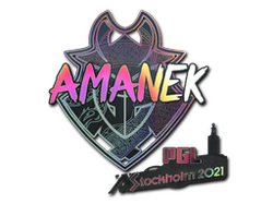 Sticker | AMANEK | Stockholm 2021