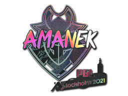 Sticker | AMANEK | Stockholm 2021