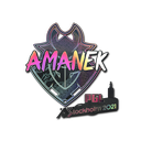Sticker | AMANEK (Holo) | Stockholm 2021