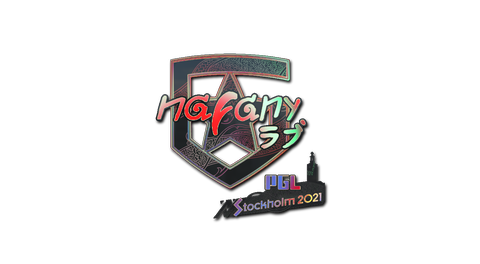 Sticker | nafany (Holo) | Stockholm 2021