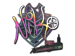 Sticker | NiKo (Holo) | Stockholm 2021/20fx20