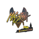 Sticker | misutaaa (Holo) | Stockholm 2021