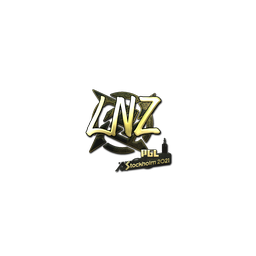 Sticker | LNZ (Gold) | Stockholm 2021