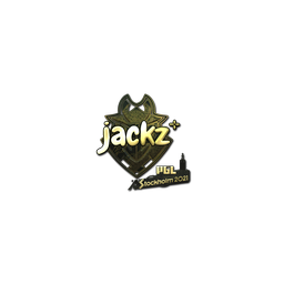 Sticker | JACKZ (Gold) | Stockholm 2021