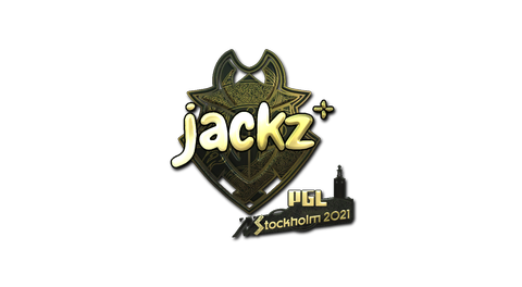 Sticker | JACKZ (Gold) | Stockholm 2021