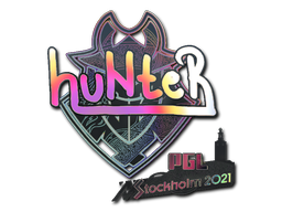 Adesivo | huNter- (Holográfico) | Estocolmo 2021