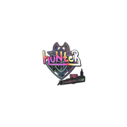 Sticker | huNter- (Holo) | Stockholm 2021