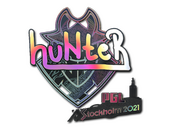 Sticker | huNter- (Holo) | Stockholm 2021