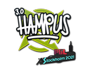 Sticker | hampus | Stockholm 2021/20fx20