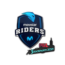 Sticker | Movistar Riders | Stockholm 2021