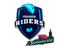 Sticker | Movistar Riders | Stockholm 2021