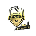 Sticker | Movistar Riders (Gold) | Stockholm 2021