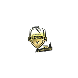 Sticker | Movistar Riders (Gold) | Stockholm 2021