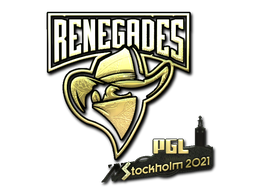 Sticker | Renegades (Gold) | Stockholm 2021
