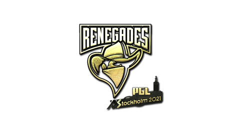 Sticker | Renegades (Gold) | Stockholm 2021