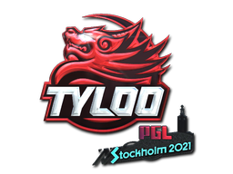 Sticker | Tyloo (Foil) | Stockholm 2021