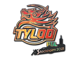 Primary image of skin Sticker | Tyloo (Holo) | Stockholm 2021