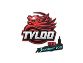 Наклейка | Tyloo | Стокгольм 2021