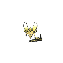 Sticker | Vitality (Gold) | Stockholm 2021